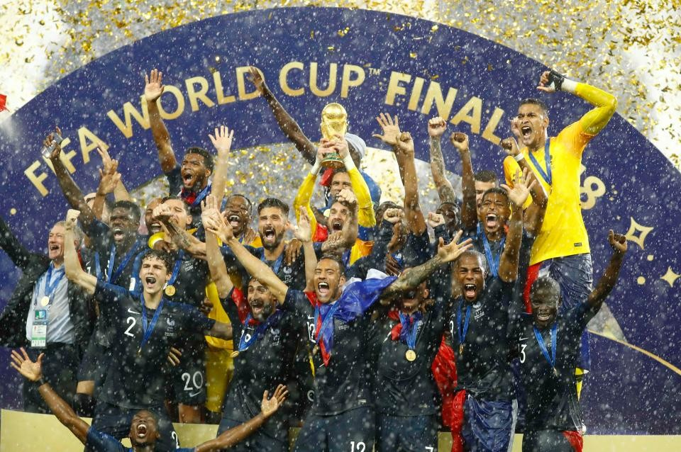 Pháp có lần thứ 2 lên ngôi vô địch tại World Cup