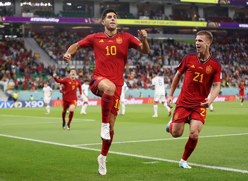 Tuyển Tây Ban Nha có màn ra quân không gì chất lượng hơn tại World Cup 2022