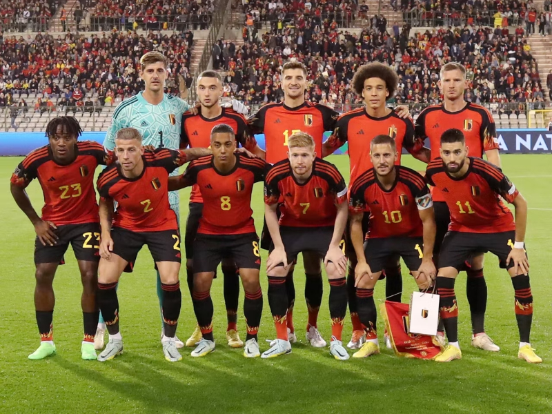Lực lượng của Bỉ đến với World Cup 2022