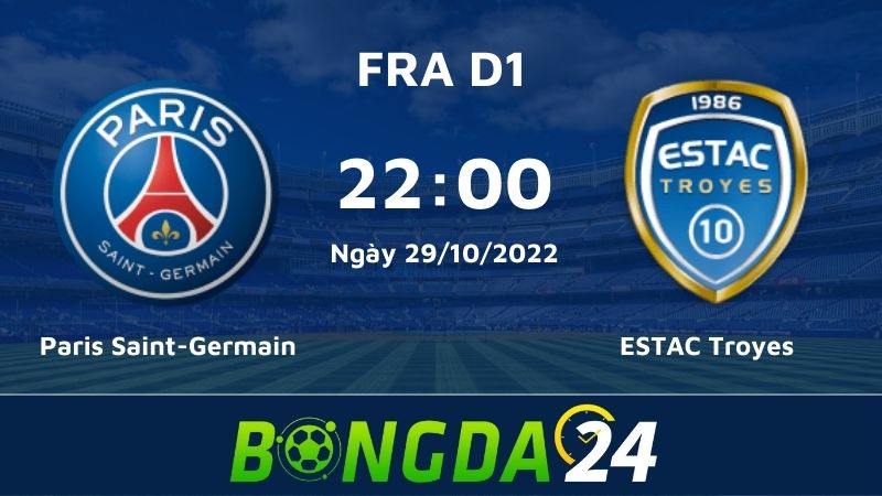 Nhận định Ligue 1 giữa PSG vs Estac Troyes