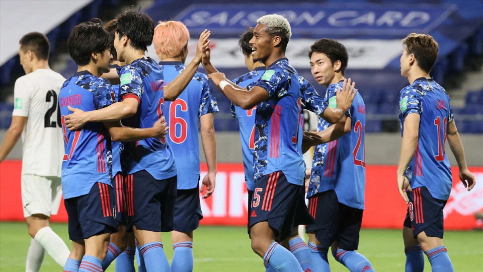 Nhật Bản là đội được xếp bảng B ở vòng loại World Cup 2022