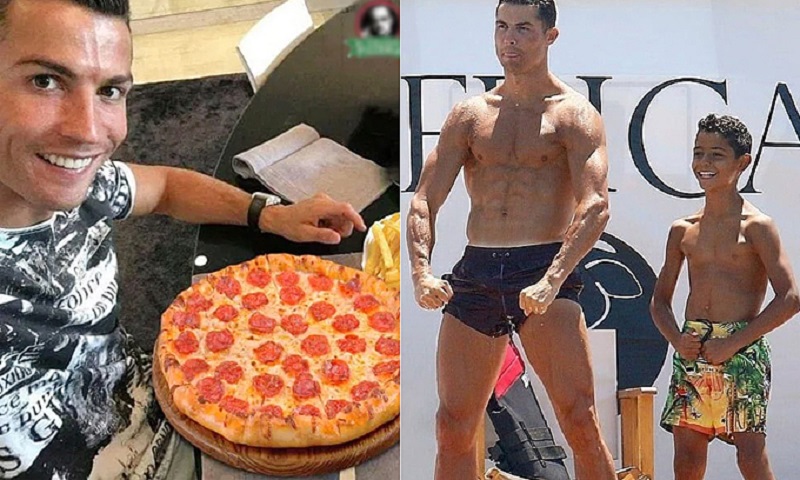 Ronaldo có niềm đam mê lớn với Pizza