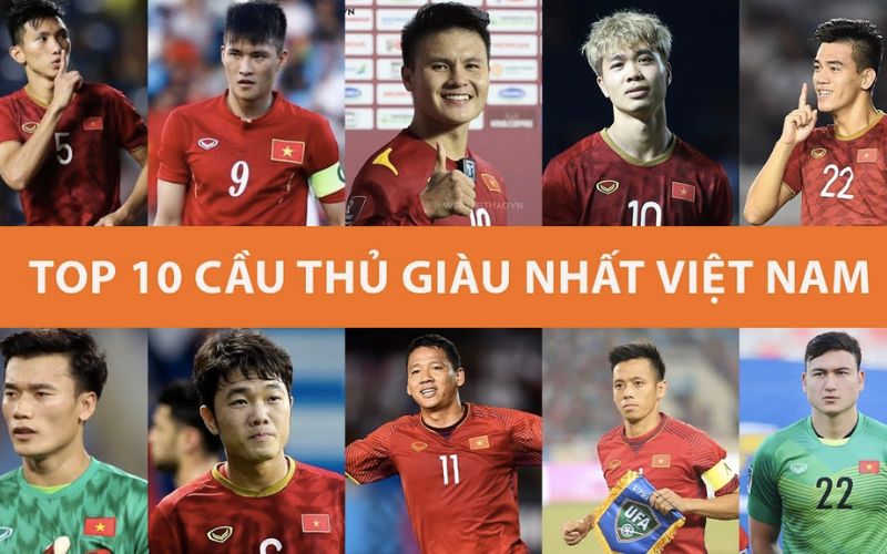 Cầu thủ bóng đá Việt Nam ai giàu nhất, họ giàu như thế nào?