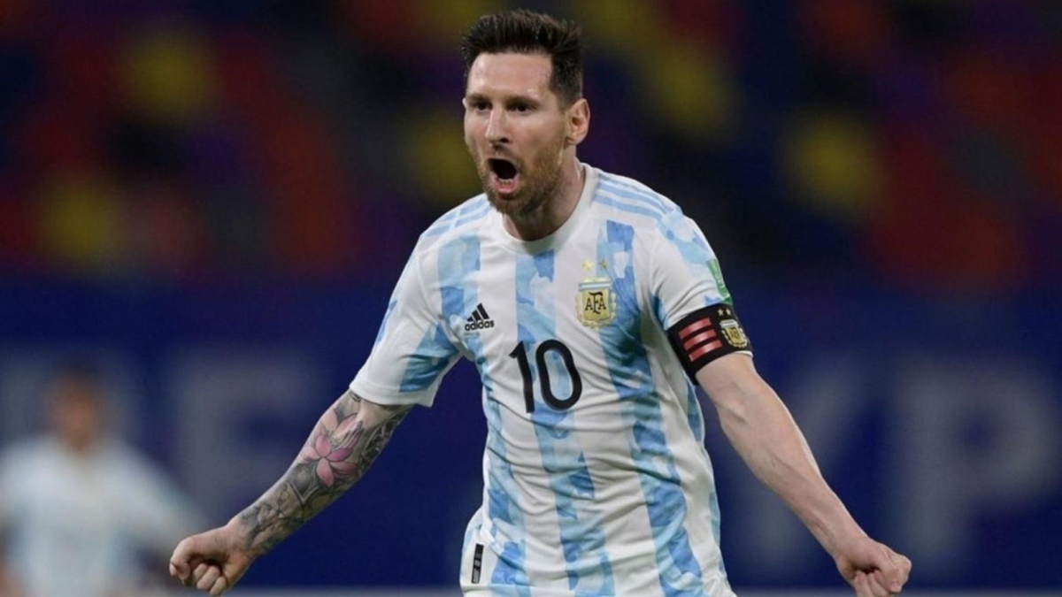 Ngôi sao Lionel Messi có mặt trong hàng công Argentina