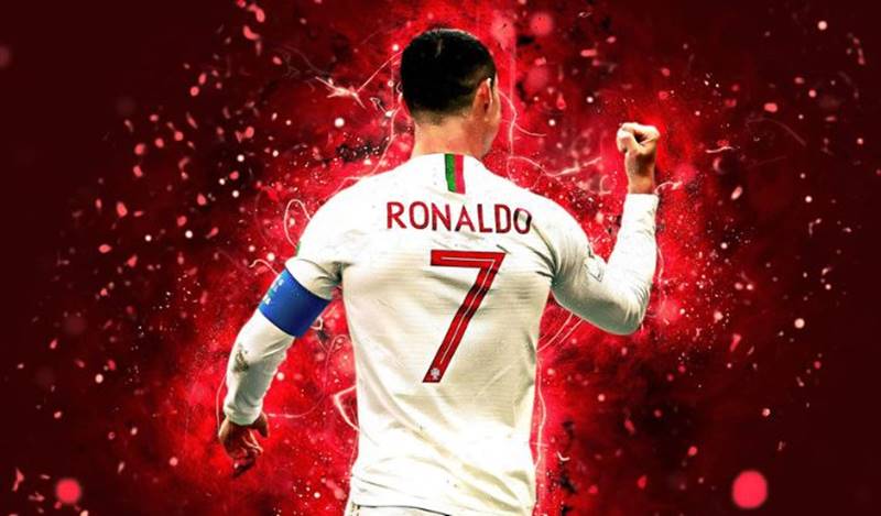 Hình nền ảnh Ronaldo 3D