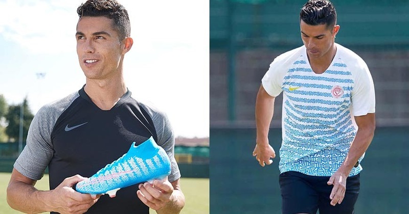 Ronaldo làm người mẫu quảng cáo cho Nike