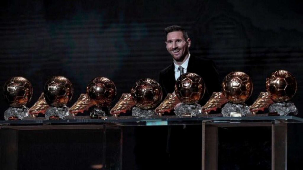 Messi lập kỷ lục với 7 lần đạt danh hiệu Quả bóng vàng 