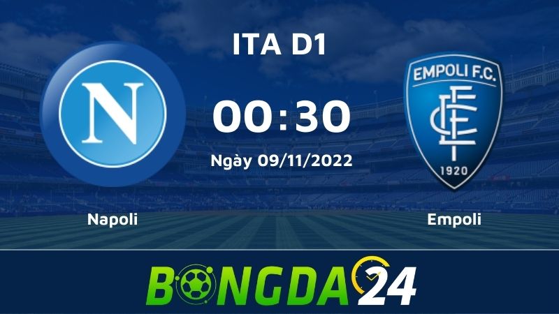 Nhận định dự đoán bóng đá SSC Napoli vs Empoli - Serie A