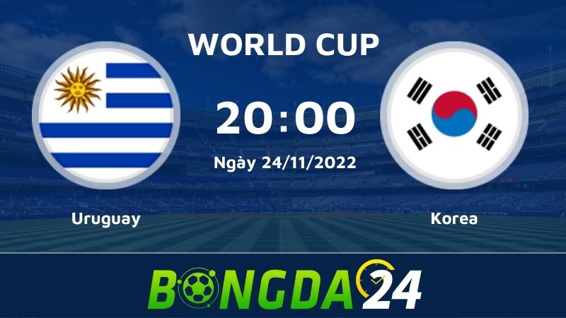 Nhận định bóng đá Uruguay vs Korea