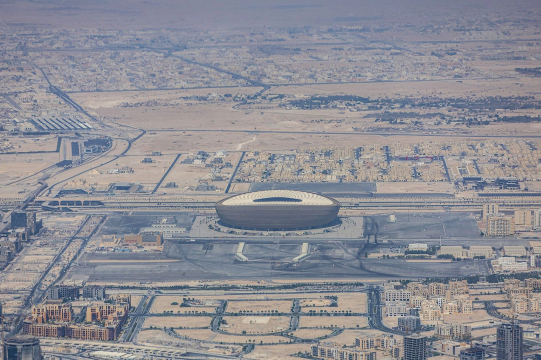 SVĐ Qatar qua ống kính từ vũ trụ