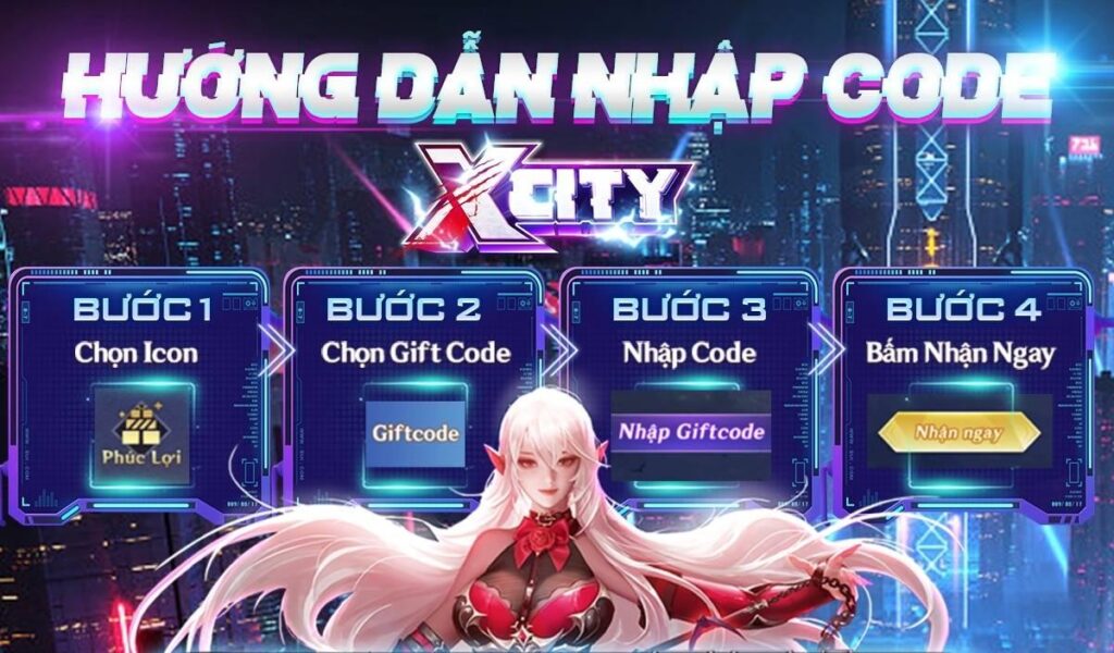 Các code của tựa game X-City