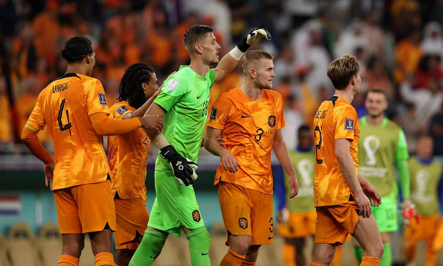 De Jong cho rằng đội tuyển Hà Lan đã chơi trận đấu đó ở mức trung bình