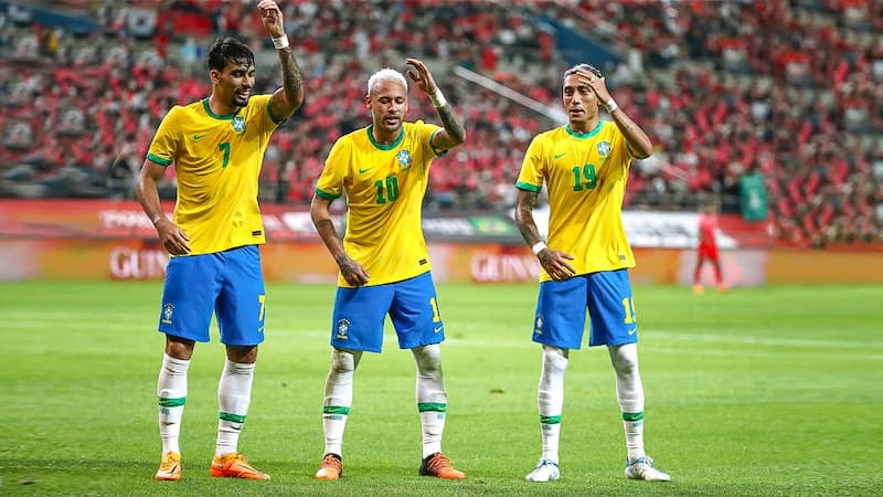 Hàng công Neymar, Raphinha, Vinicius Junior