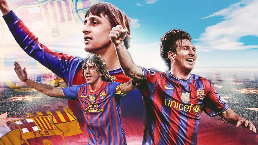 Barca giành được nhiều danh hiệu đáng mơ ước