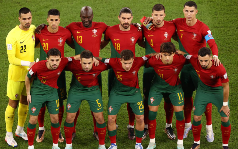 Đội hình của Bồ Đào Nha bao gồm nhiều cái tên xuất sắc