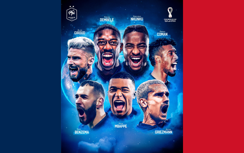 Đội hình của đội tuyển Pháp luôn là tập hợp của những ngôi sao sáng nhất của thế giới bóng đá
