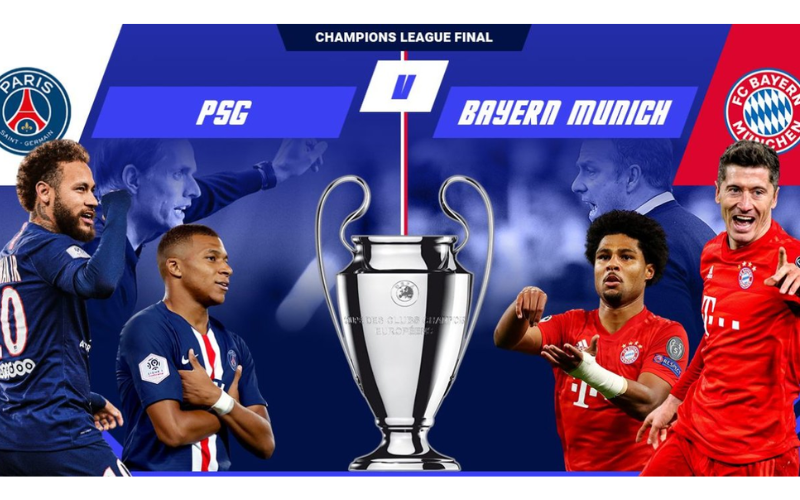 PSG vs Bayern Munich tái hiện tại trận chung kết Champions League mùa 2019-20