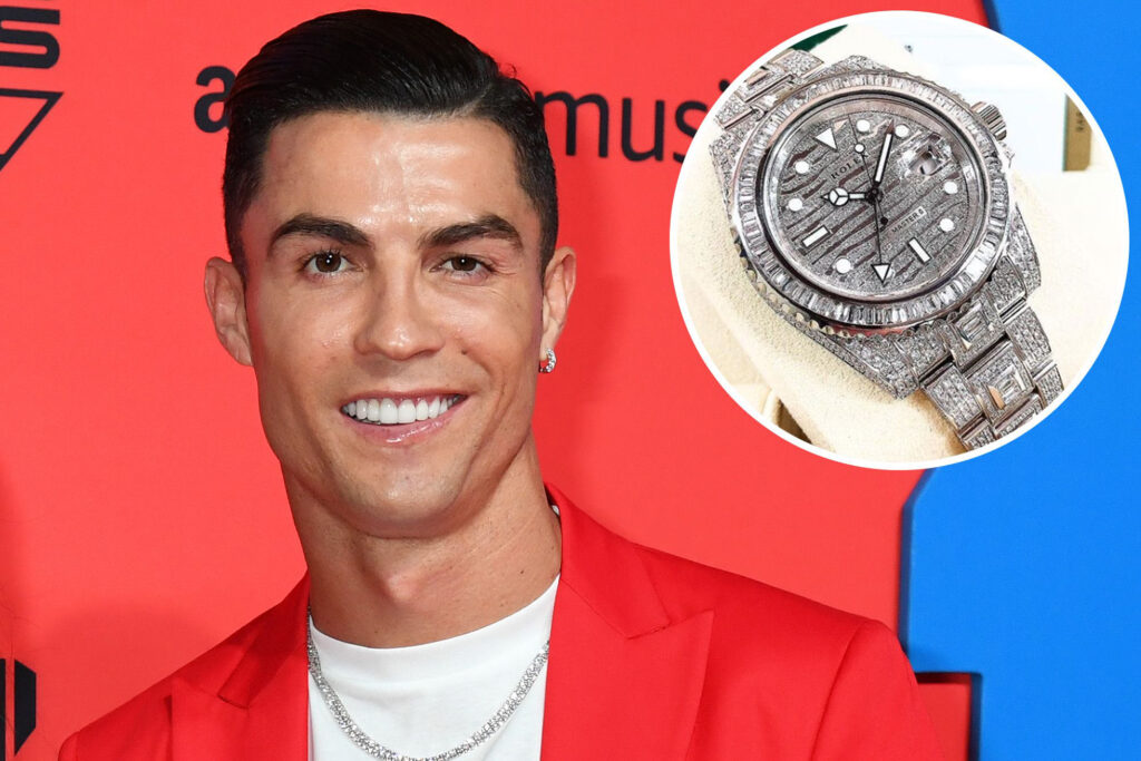 Ronaldo ra mắt bộ sưu tập đồng hồ mới.