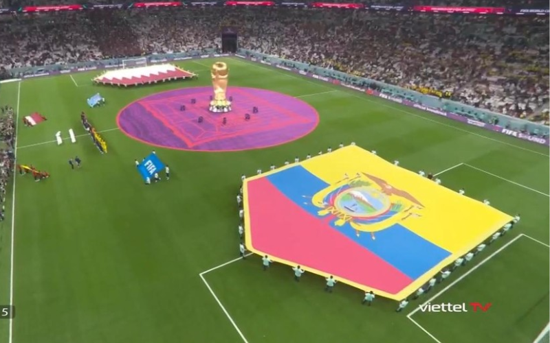 Trận đấu đầu tiên tại World Cup 2022 giữa Qatar vs Ecuador chính thức diễn ra