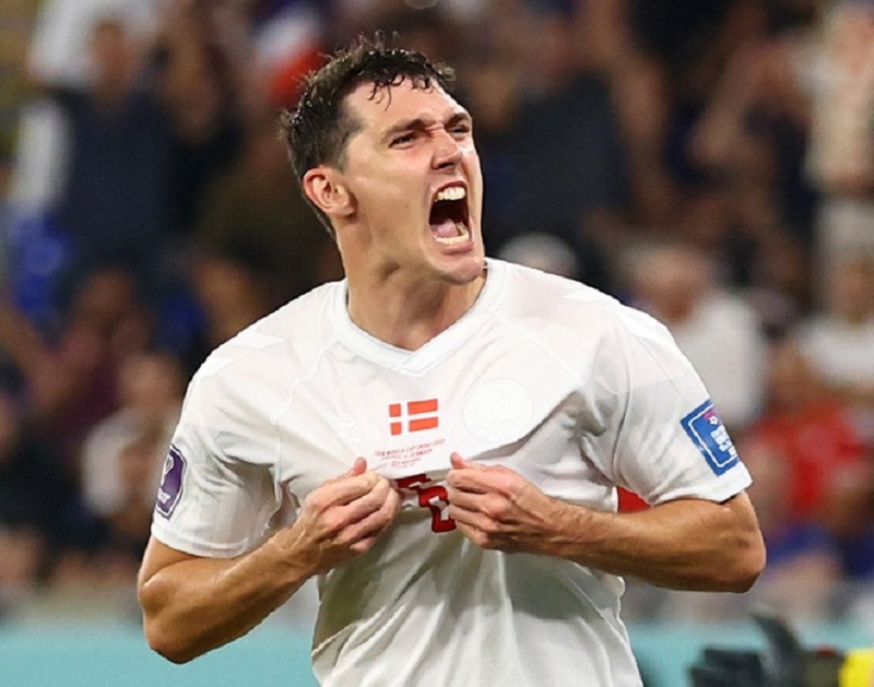 Christensen giúp Đan Mạch ghi bàn vào lưới đương kim vô địch ĐT Pháp