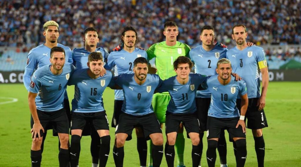 Đội hình ra sân thi đấu dự kiến của Uruguay