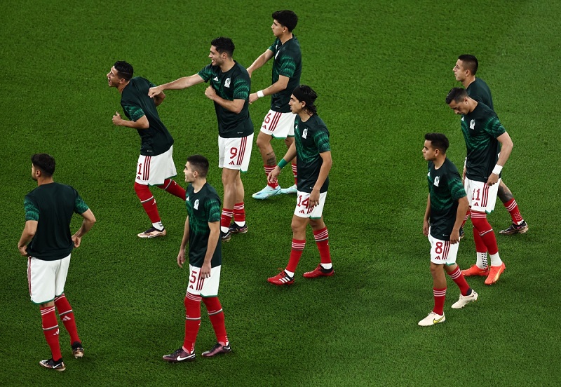 Đội hình của ĐT Mexico khá đồng đều 