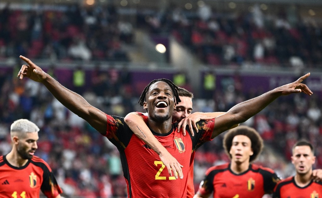 Cầu thủ ấn định tỉ số 1-0 cho đội tuyển Bỉ