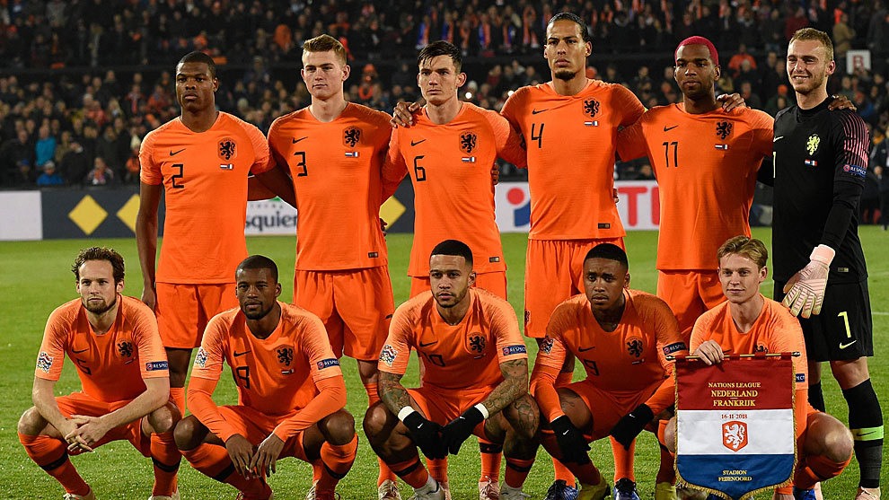 Đội hình mạnh của Hà Lan