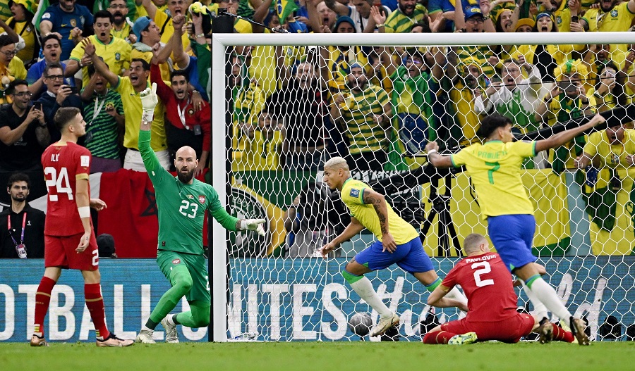 Bàn thắng đầu tiên của Brazil 