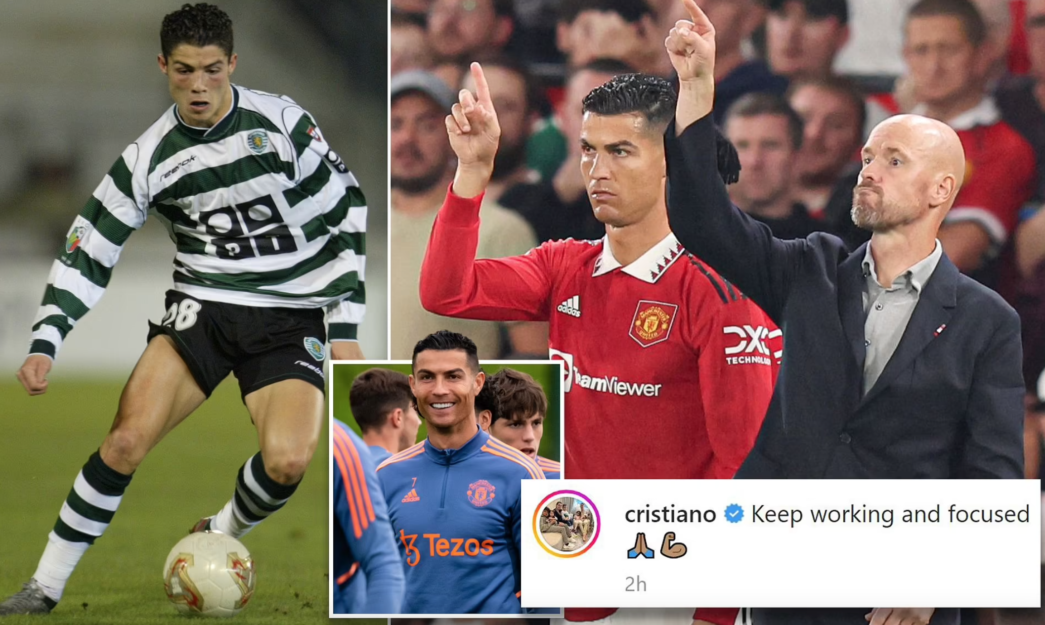 Có nhiều tin đồn việc Ronaldo sẽ trở lại Sporting Lisbon
