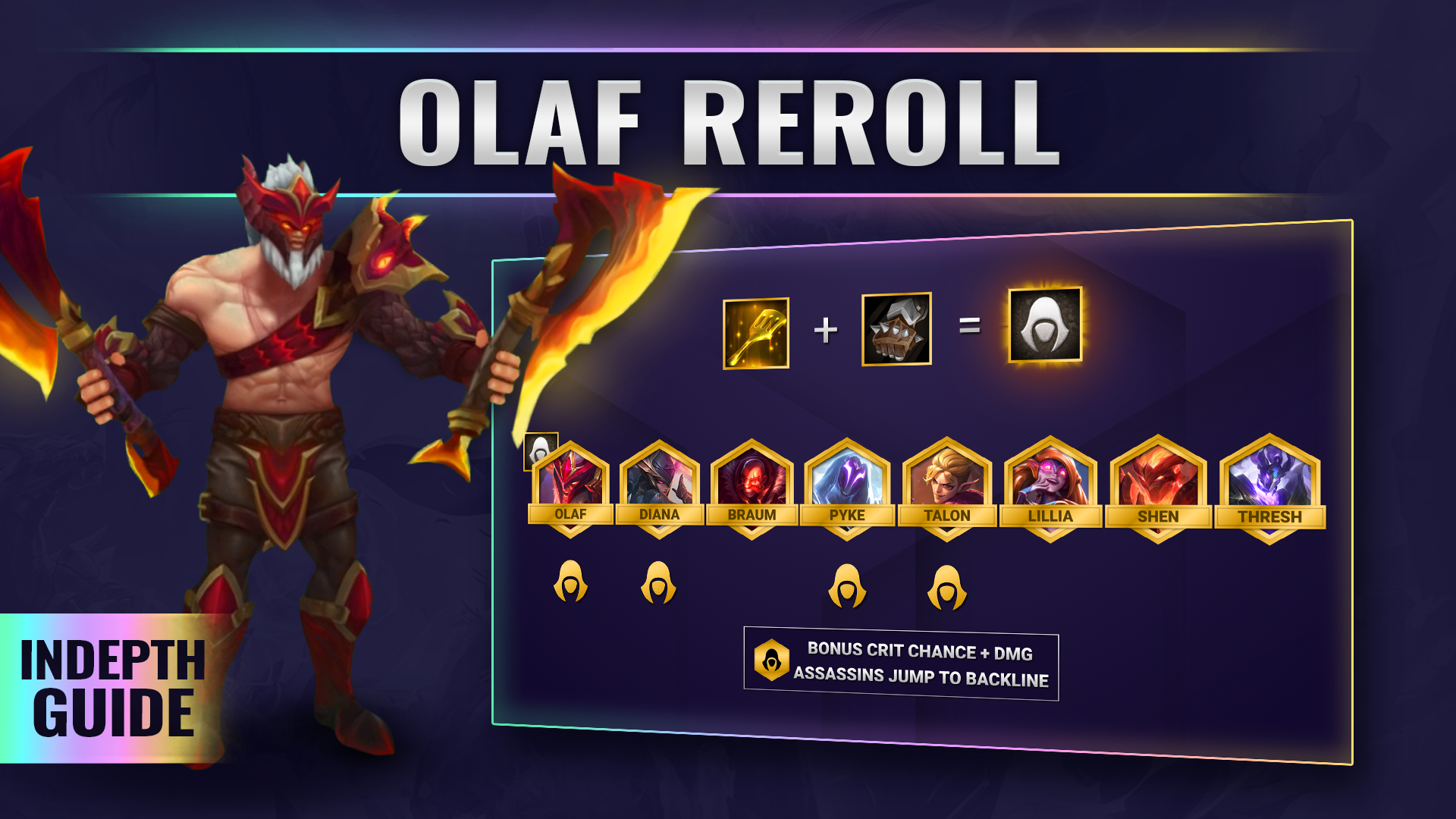 Olaf Reroll 2.0 bậc S