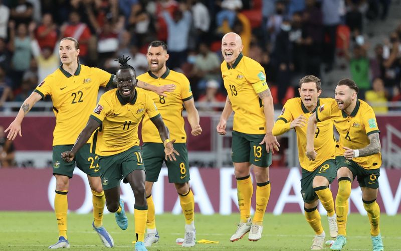 Lực lượng tuyển Úc tham gia WC 2022