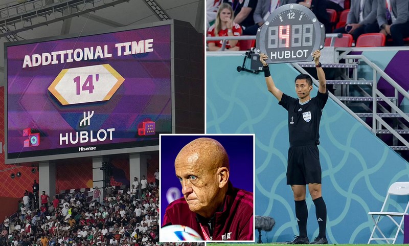FIFA đưa thông tin tăng phút bù giờ dài kỷ lục trong mùa giải World Cup 2022