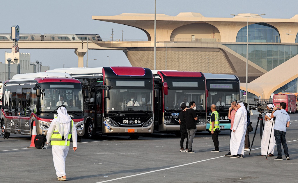 Qatar sử dụng dàn xe bus khủng phục vụ cho World Cup 2022