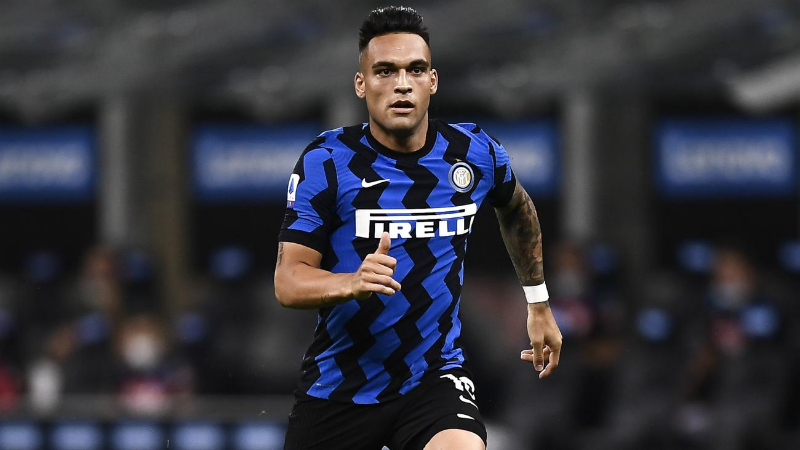 Siêu sao Lautaro Martinez trong màu áo Inter Milan