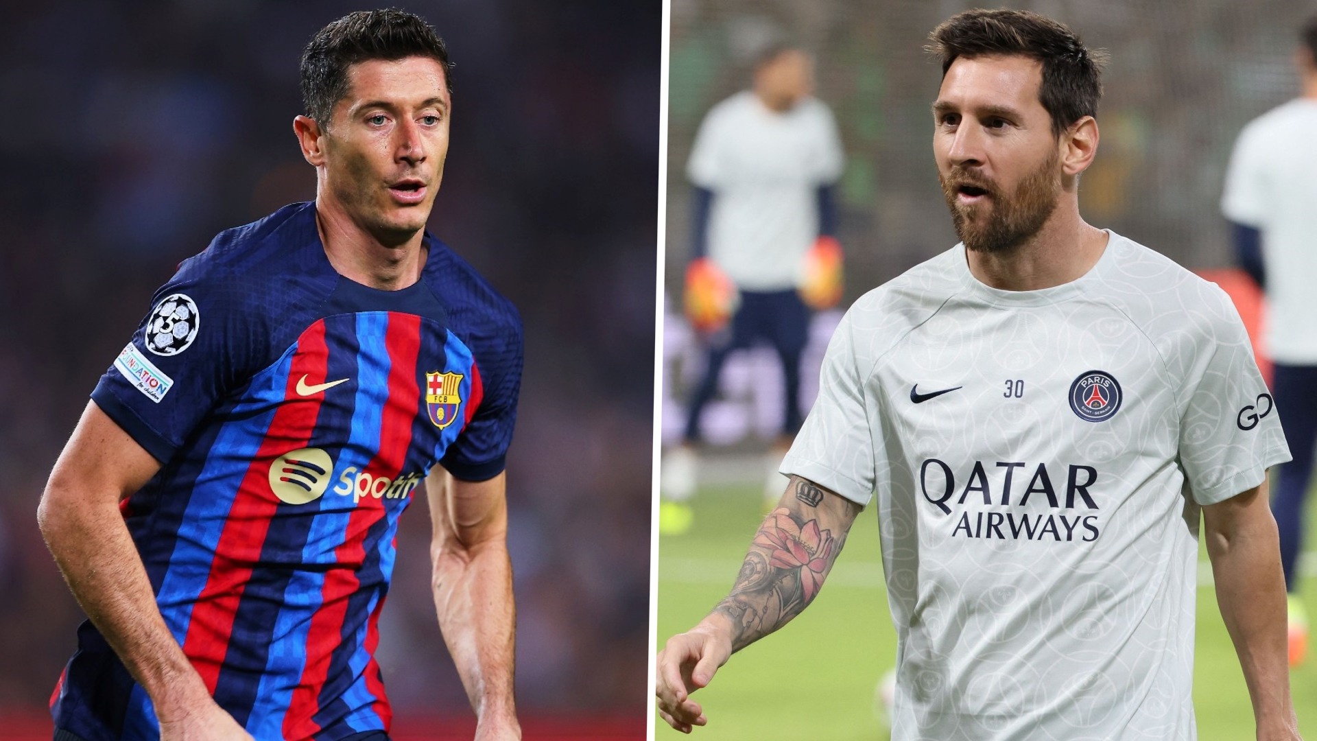 Messi đã tạo nên kỷ lục mới trước Lewandowski 
