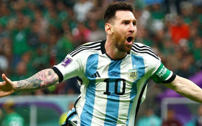 Messi lập công trước chiến thắng Mexico