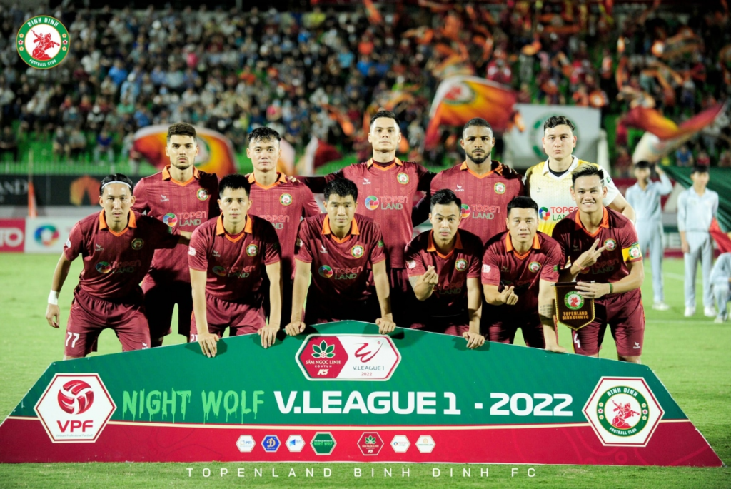 Bình Định đã xếp thứ 3 tại giải V-League 2022 