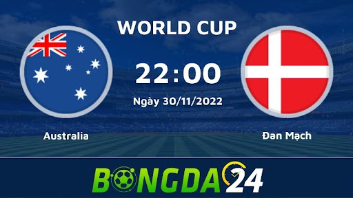 Nhận định trận đấu giữa Úc vs Đan Mạch World Cup 2022