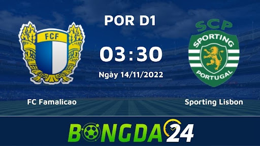 3h30 14/11/2022 FC Famalicao vs Sporting