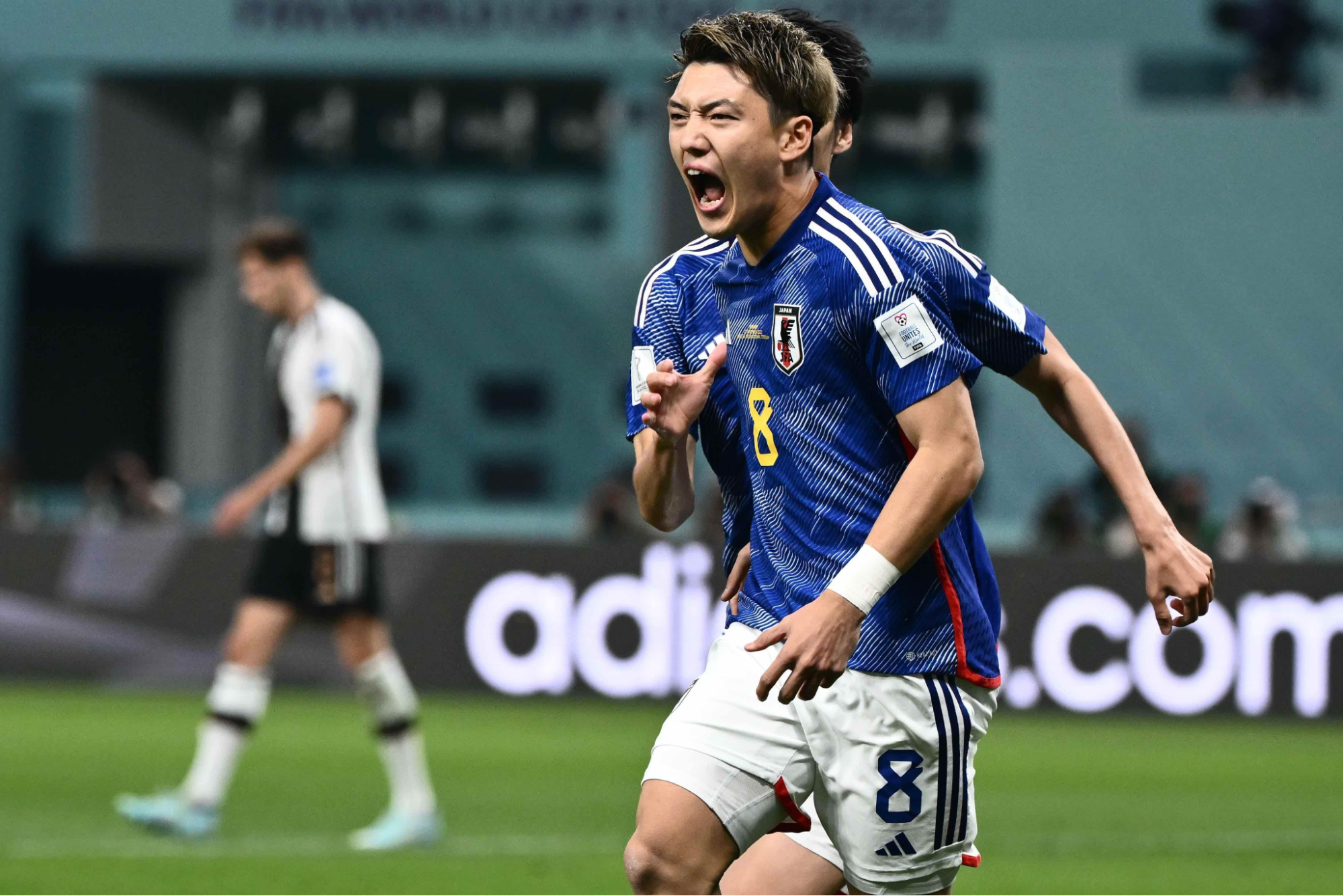 Tiền đạo giúp Nhật Bản ghi bàn trước tuyển Đức