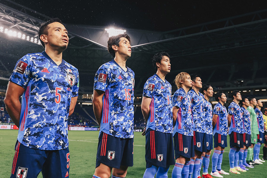 Đội hình ra sân của Nhật Bản tại trận đấu ra sân đầu tiên 