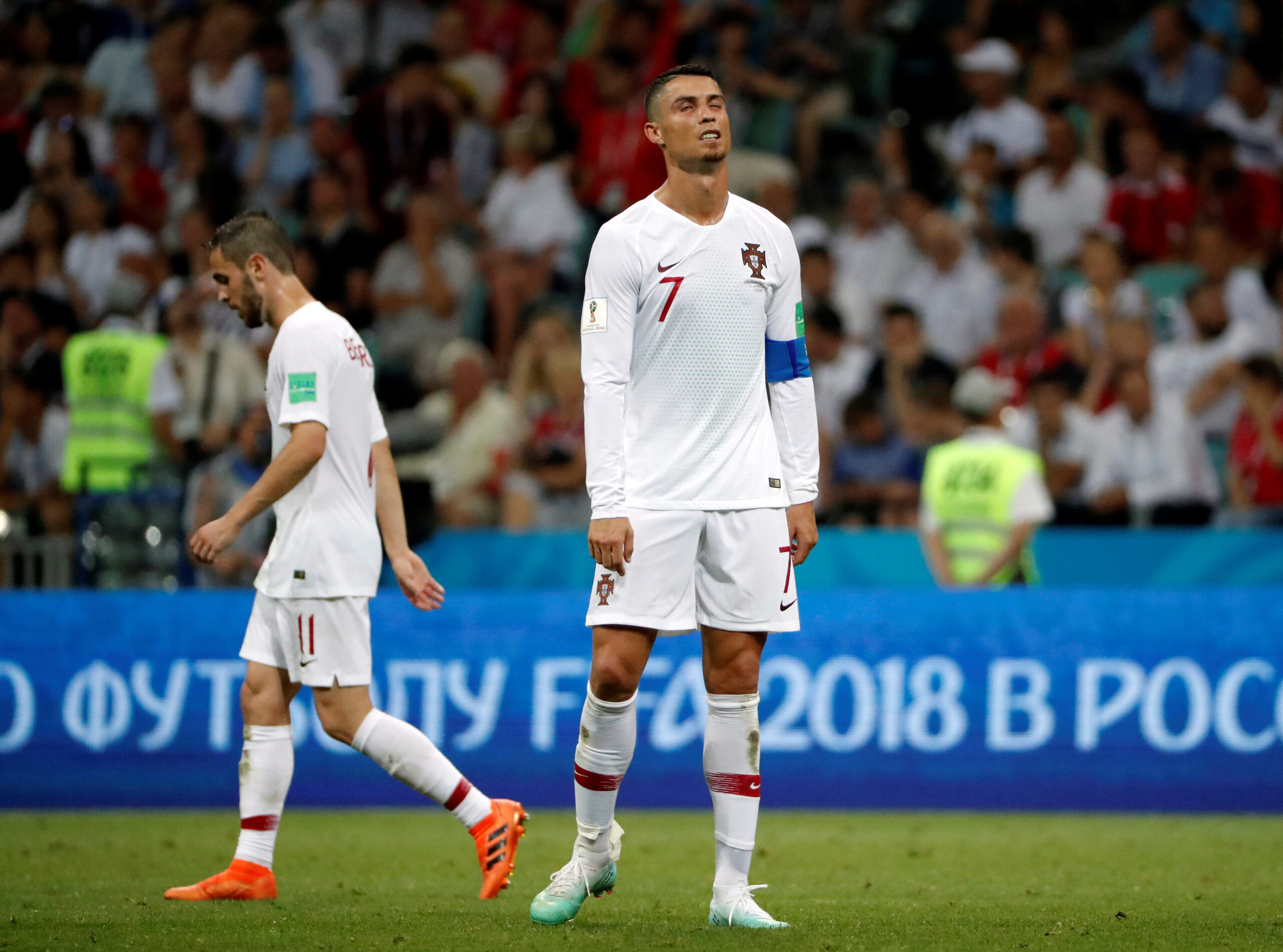 Bồ Đào Nha từng thất bại trước Uruguay ở kỳ World Cup 2018