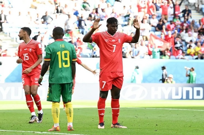 Hai trận tiếp theo ở bảng G World Cup 2022 sẽ không đơn giản với cả Thụy Sĩ và Cameroon