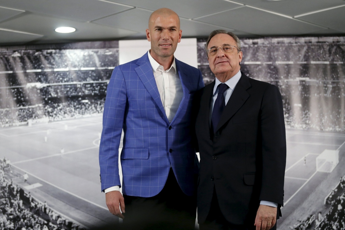HLV Zidane từng là HLV của Real 