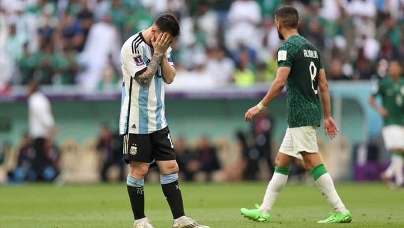 Kết quả trận đấu giữa Saudi Arabia và Argentina