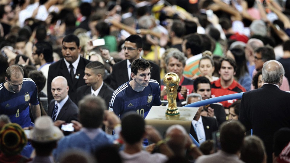 Ánh mắt thất thần của Messi tại kỳ World Cup 2014