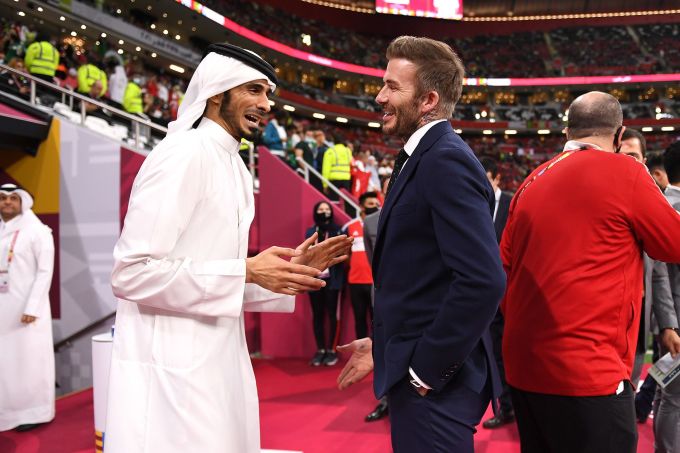Beckham đã ký hợp đồng làm đại sứ World Cup 2022