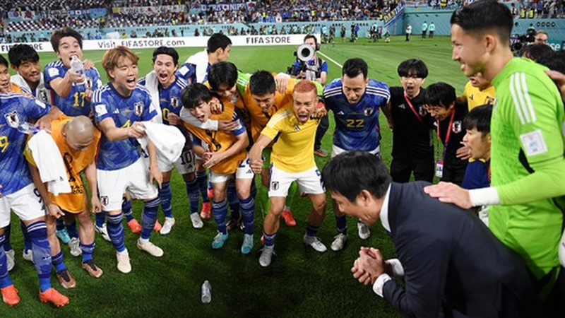 ĐT Nhật Bản đã có chiến thắng ngoạn mục tại World Cup 2022