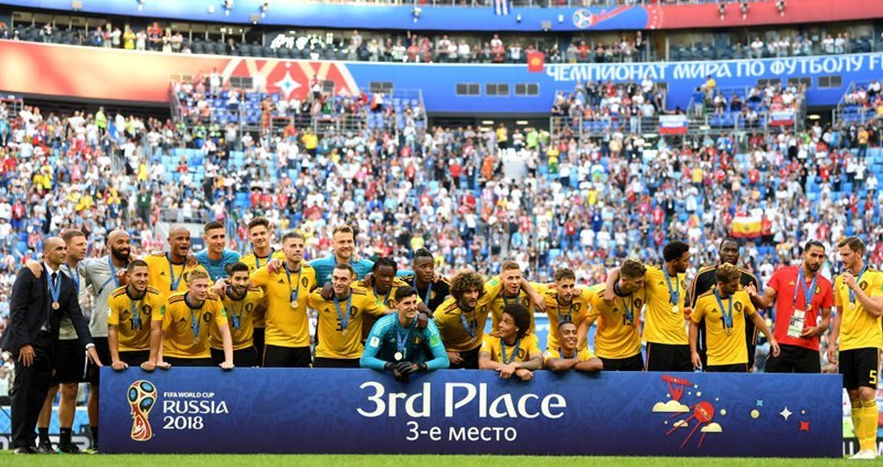 ĐT Bỉ giành hạng 3 tại WC 2018 tại NGA